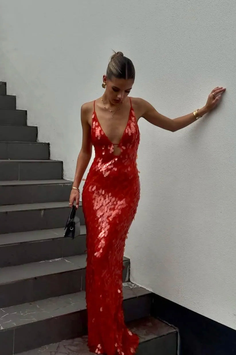Kailani | Sequin Maxi Dress