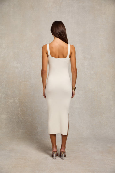 Emilia Knit Dress (Natural)