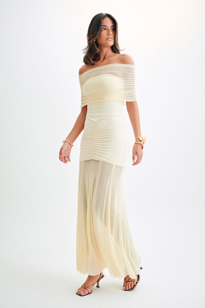 Caspian Maxi Dress - Ivory