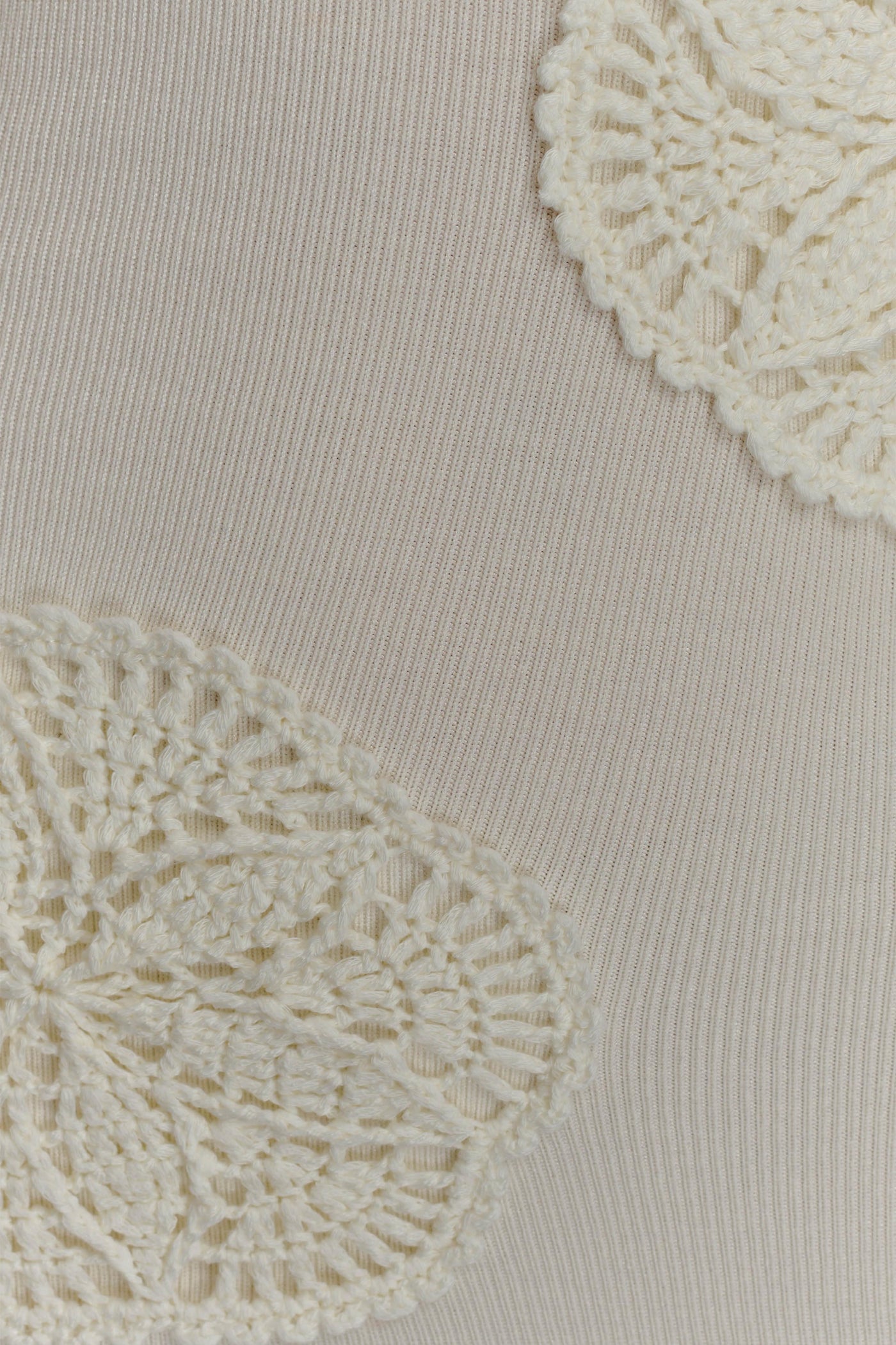 Teneika Crochet Knit Maxi Dress - Ivory