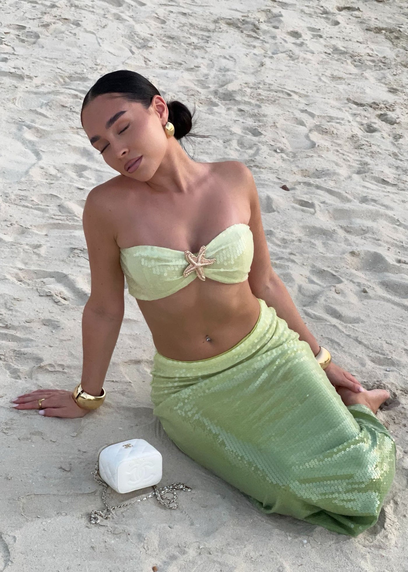 Desire Ombre Two Piece - Green