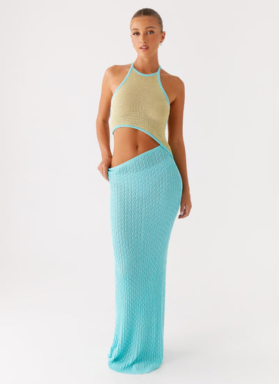 Alexia Knit Maxi Dress - Multi