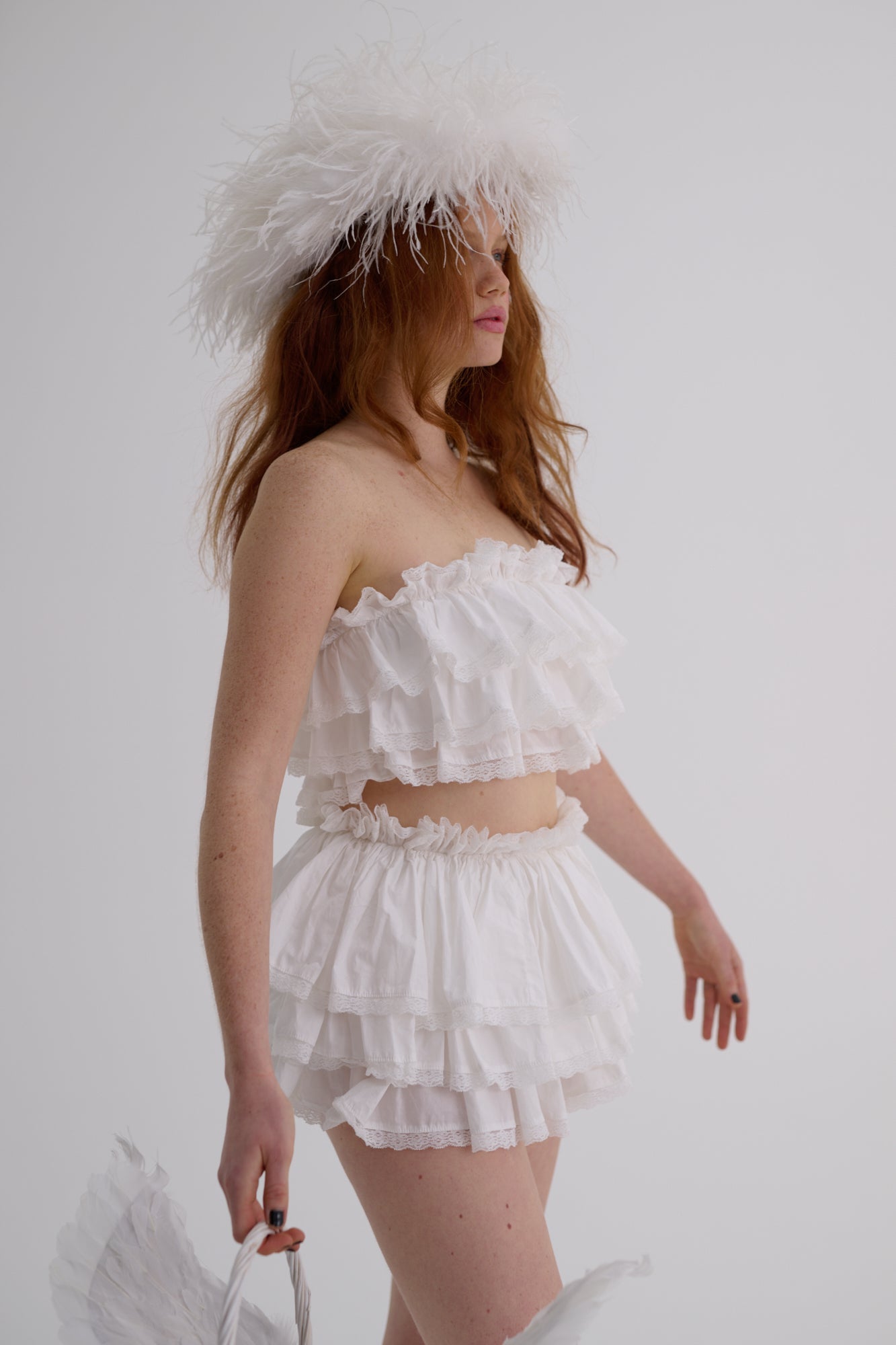 The Ivory Cotton Dauphine Knickers