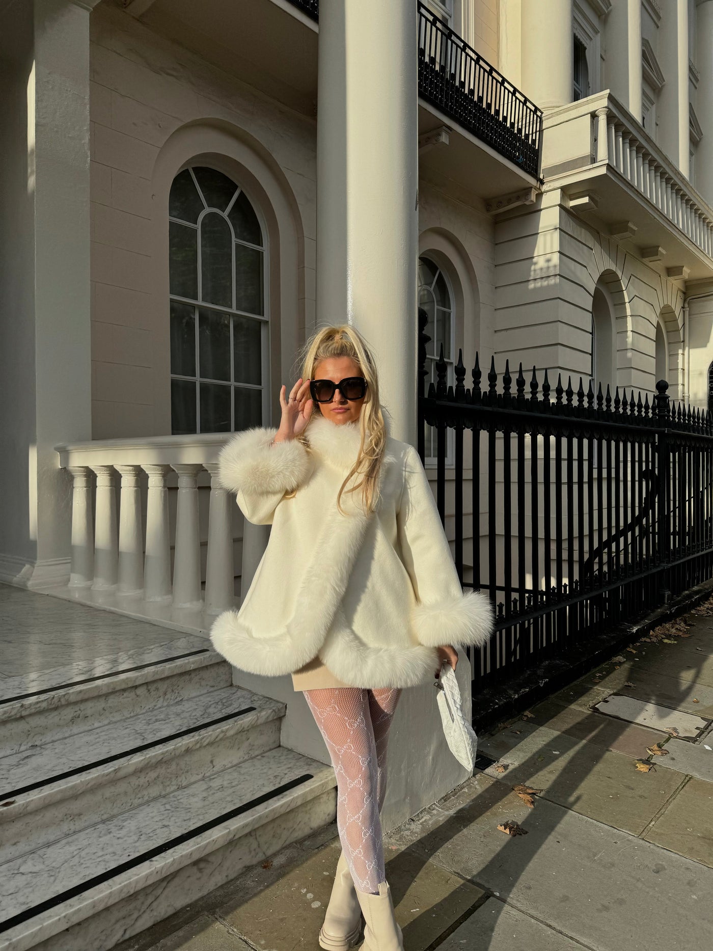 Selena | Cashmere Fur Coat