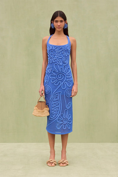 NISSA KNIT DRESS - CAPRI