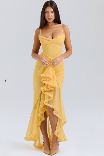 Ruby | Ruffled Dress