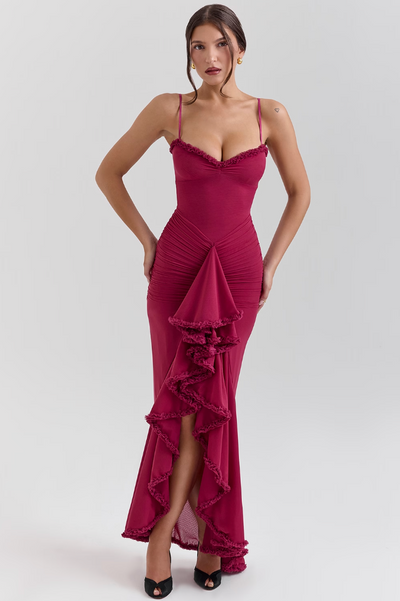 Ruby | Ruffled Dress