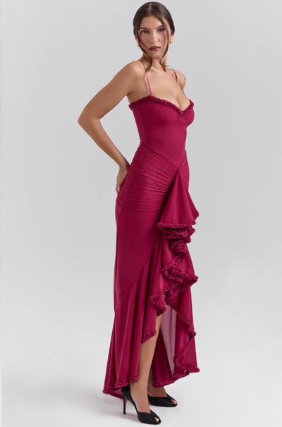Ruby | Ruffled Dress