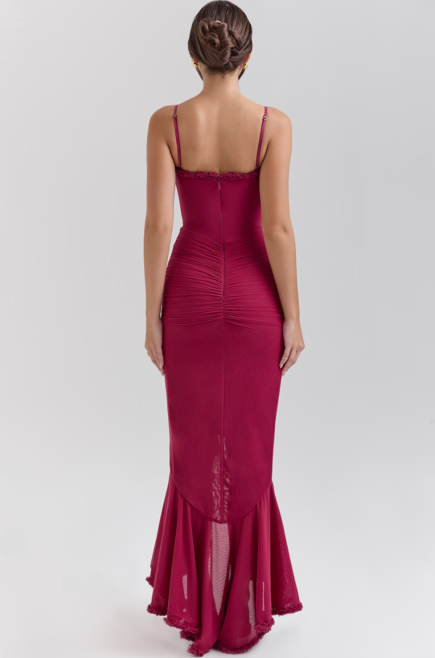 Ruby | Ruffled Dress
