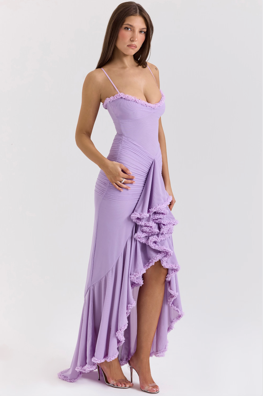 Ruby | Ruffled Dress