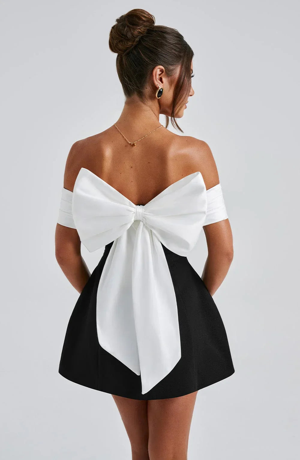 Nova | Bow Mini Dress