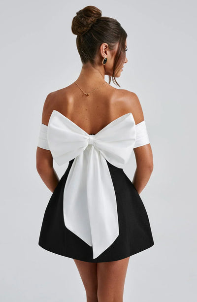 Nova | Bow Mini Dress