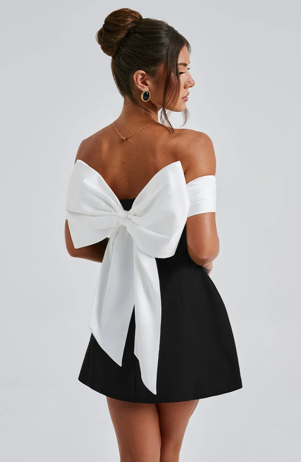 Nova | Bow Mini Dress