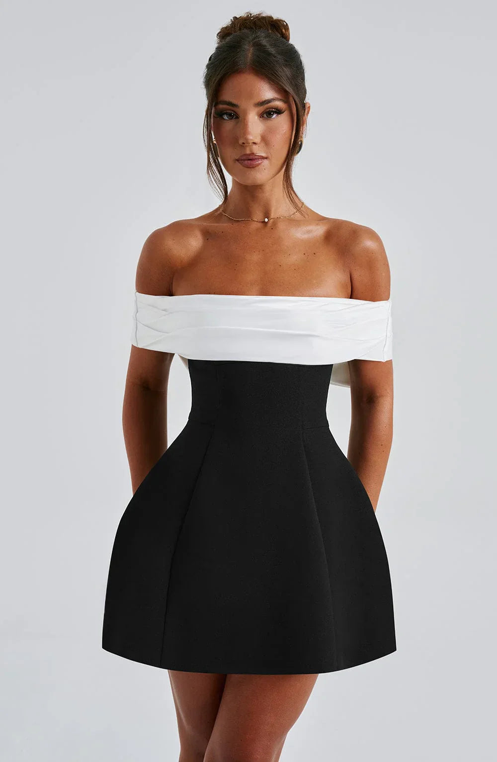 Nova | Bow Mini Dress