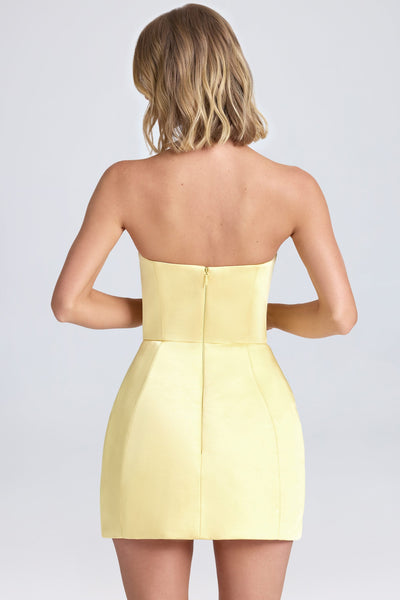 Haisley lemon dress