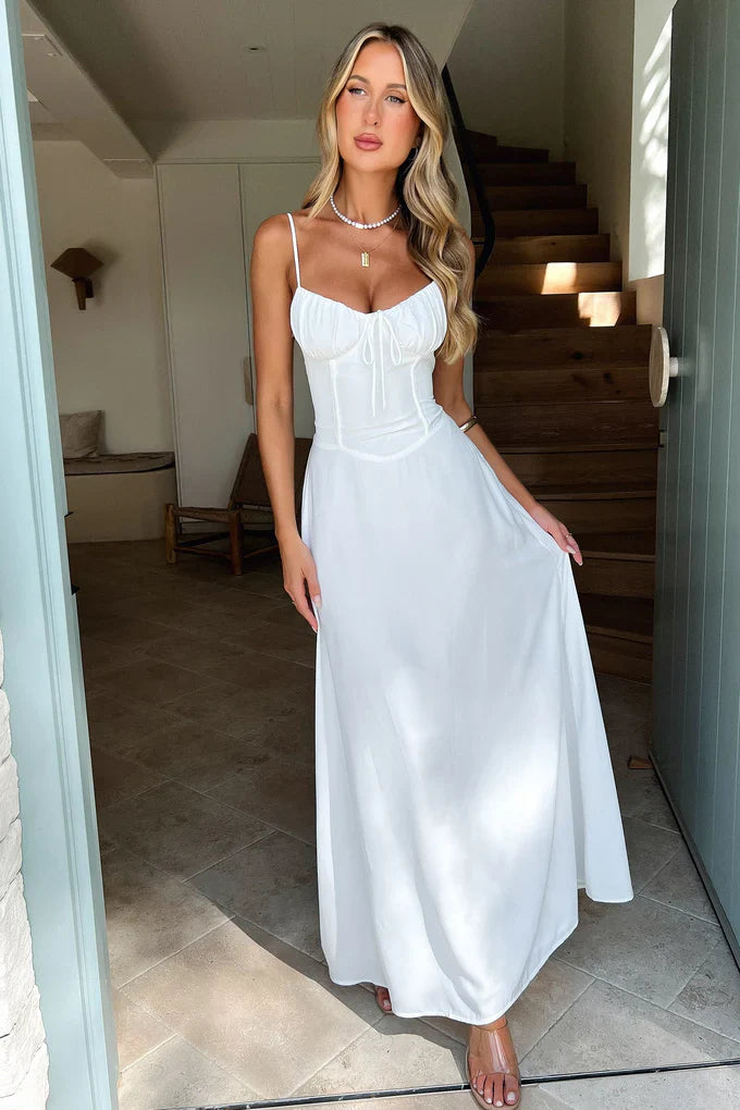 Jade romantic maxi dress