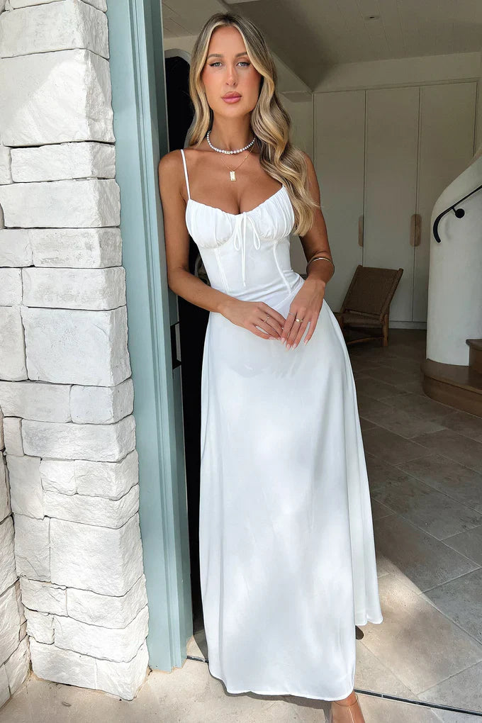 Jade romantic maxi dress