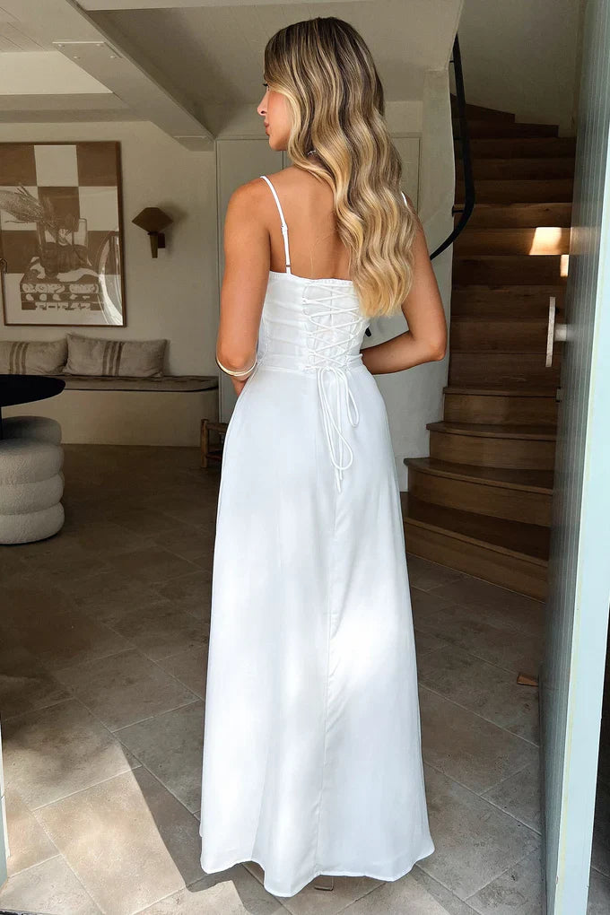 Jade romantic maxi dress