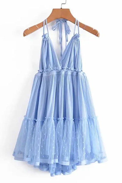 Summery Sweetness Tiered Mini Dress